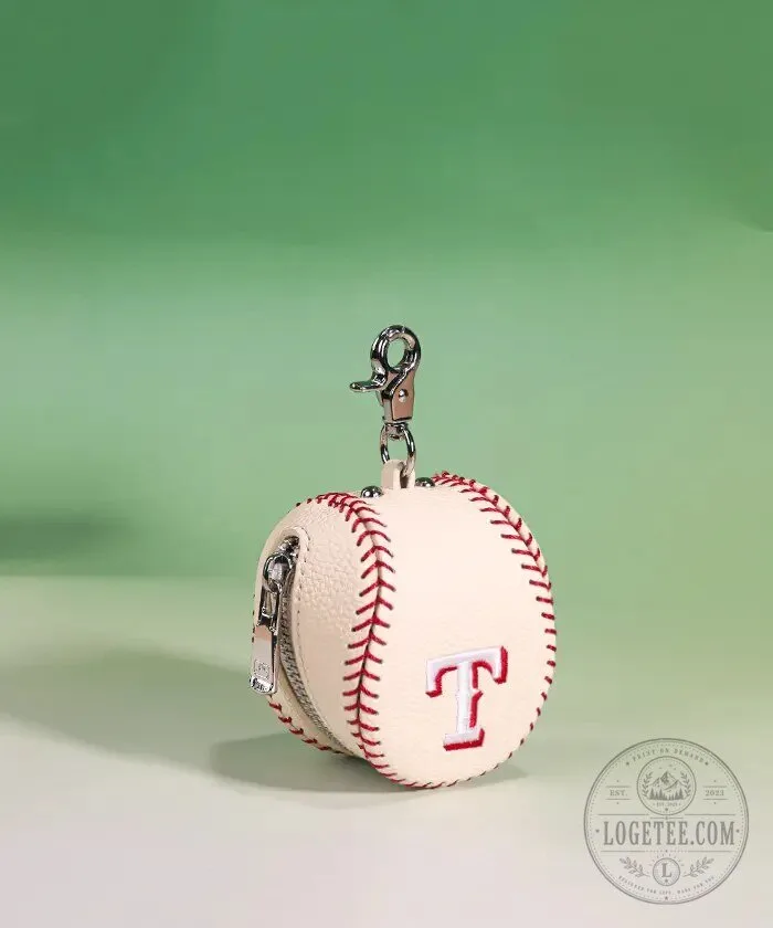 Texas Rangers Baseball Keychain Pouch 32 Texas Rangers Baseball Keychain Pouch