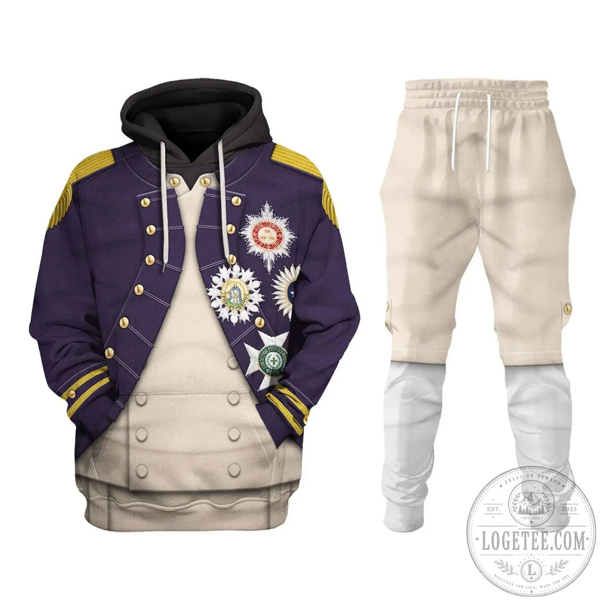Admiral Horatio Nelson Trafalgar Uniform Historical Cosplay Costume Hoodie 22 Admiral Horatio Nelson Trafalgar Uniform Historical Cosplay Costume Hoodie