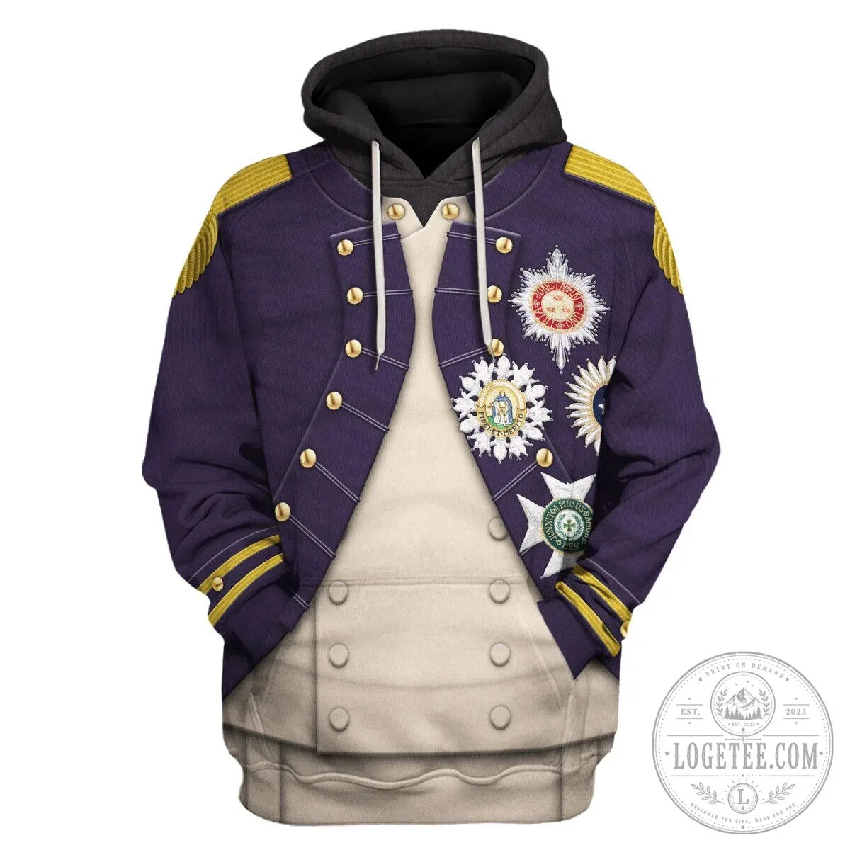 Admiral Horatio Nelson Trafalgar Uniform Historical Cosplay Costume Hoodie 23 Admiral Horatio Nelson Trafalgar Uniform Historical Cosplay Costume Hoodie