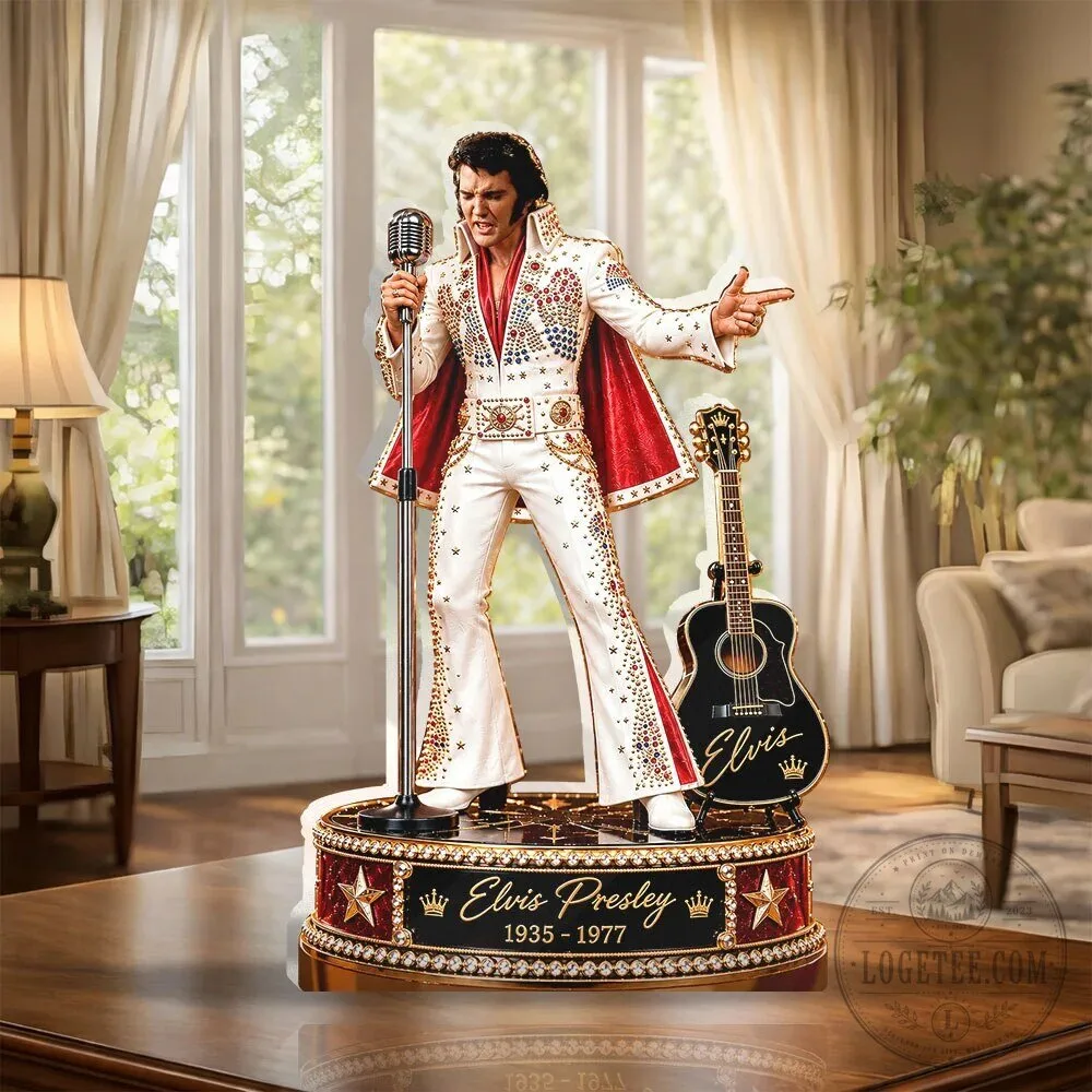 Elvis Presley Commemorative Figurine: The Iconic King of Rock and Roll