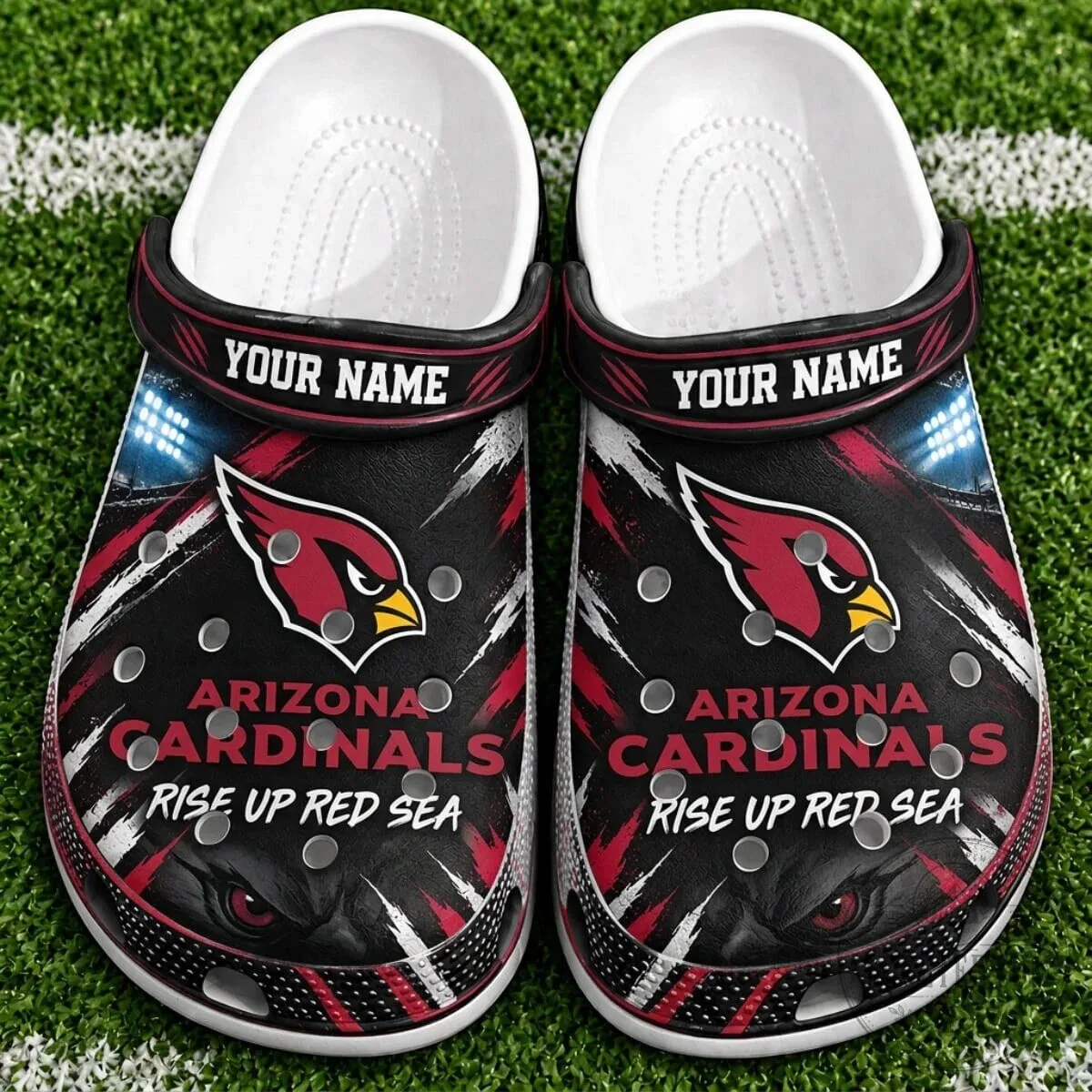Arizona Cardinals Football Team Personalized Fan Crocs Shoes 2 Arizona Cardinals Football Team Personalized Fan Crocs Shoes
