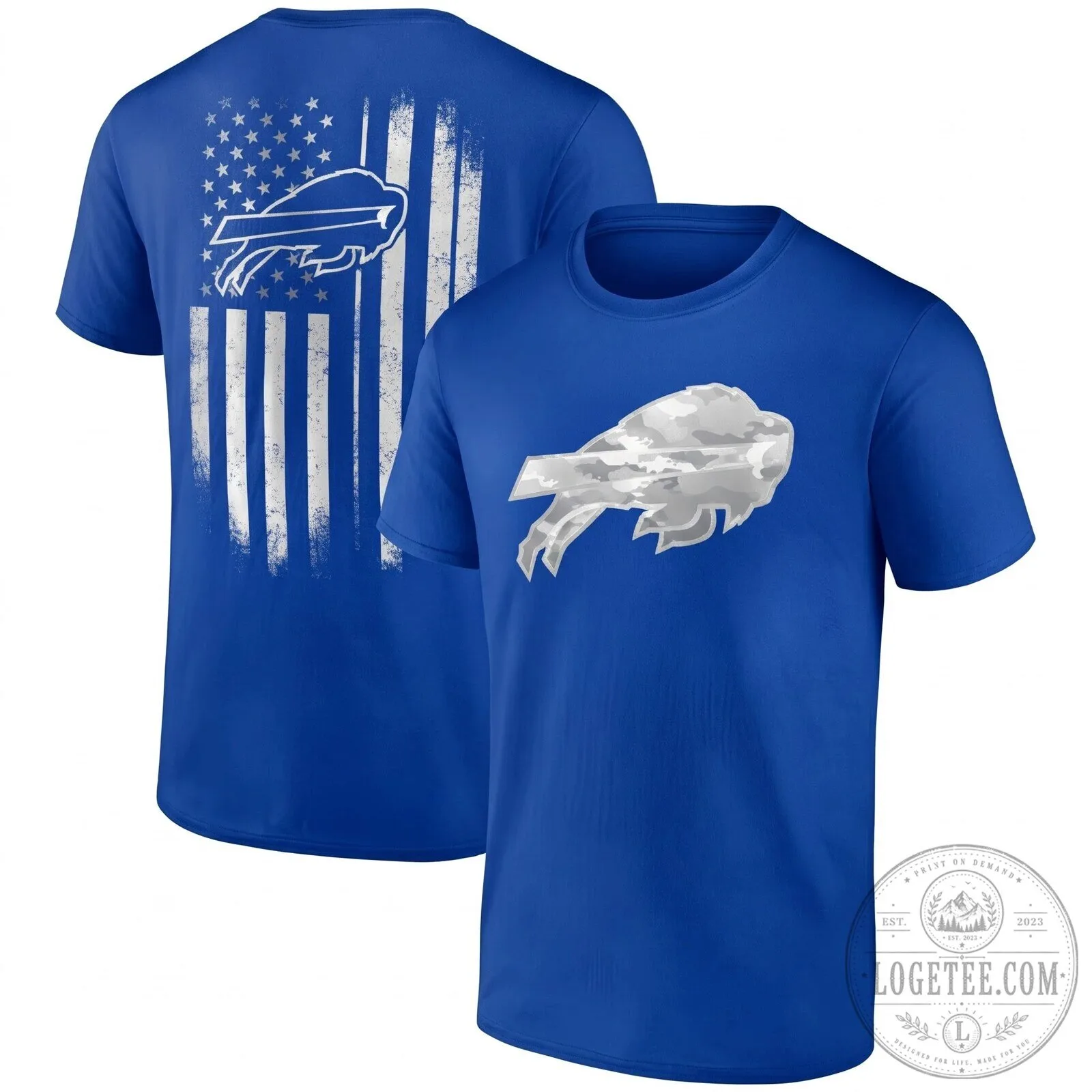 Buffalo Bills Salute To Service American Flag Camouflage Military Green T-Shirt 19 Buffalo Bills Salute To Service American Flag Camouflage Military Green T-Shirt