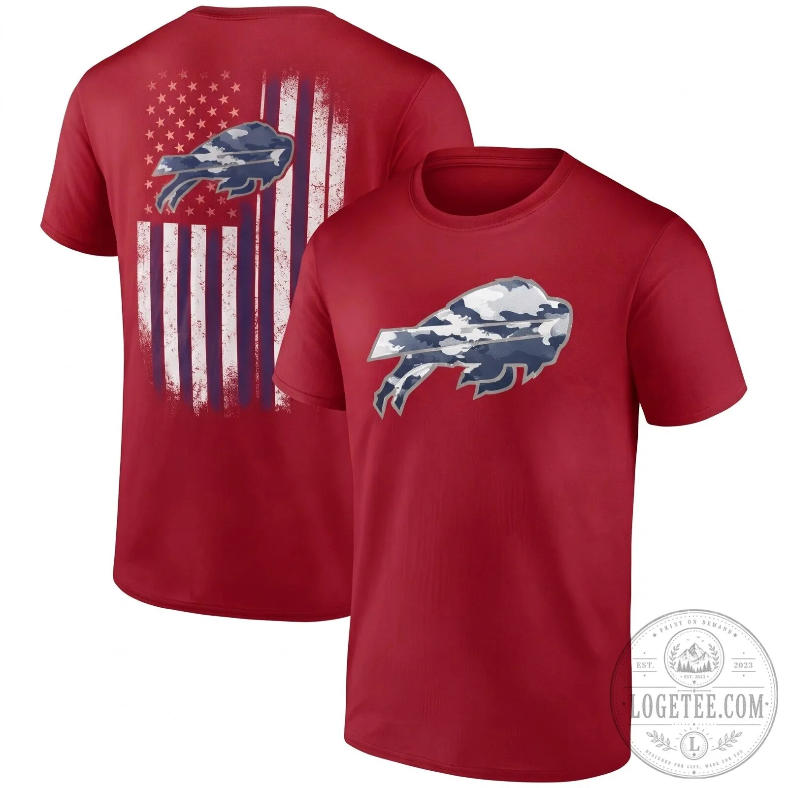 Buffalo Bills Salute To Service American Flag Camouflage Military Green T-Shirt 20 Buffalo Bills Salute To Service American Flag Camouflage Military Green T-Shirt