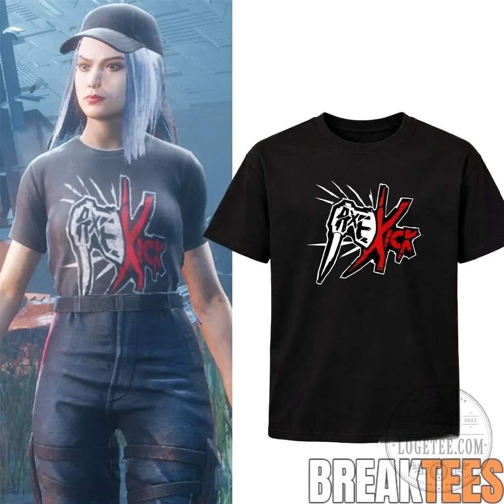 Dead By Daylight Yun-Jin Lee Axe Kick Graphic Black T-Shirt