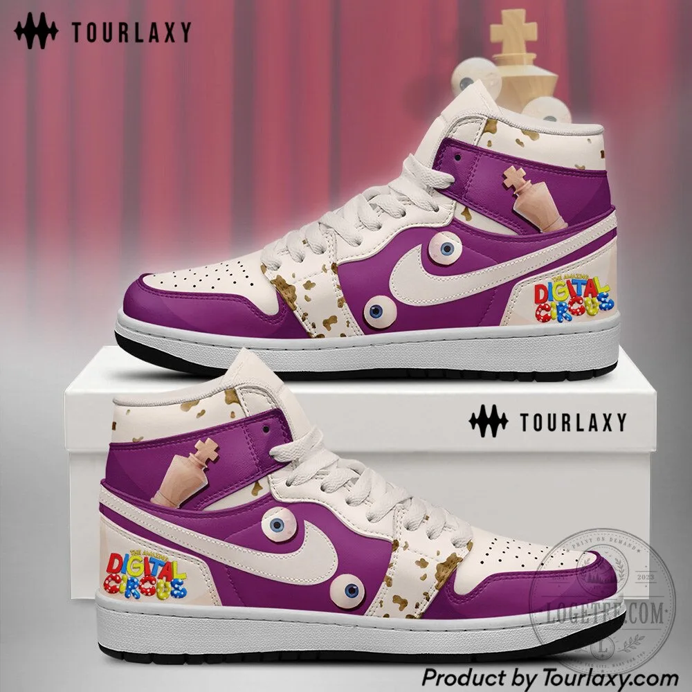 The Amazing Digital Circus Kinger V2 High-Top Sneakers
