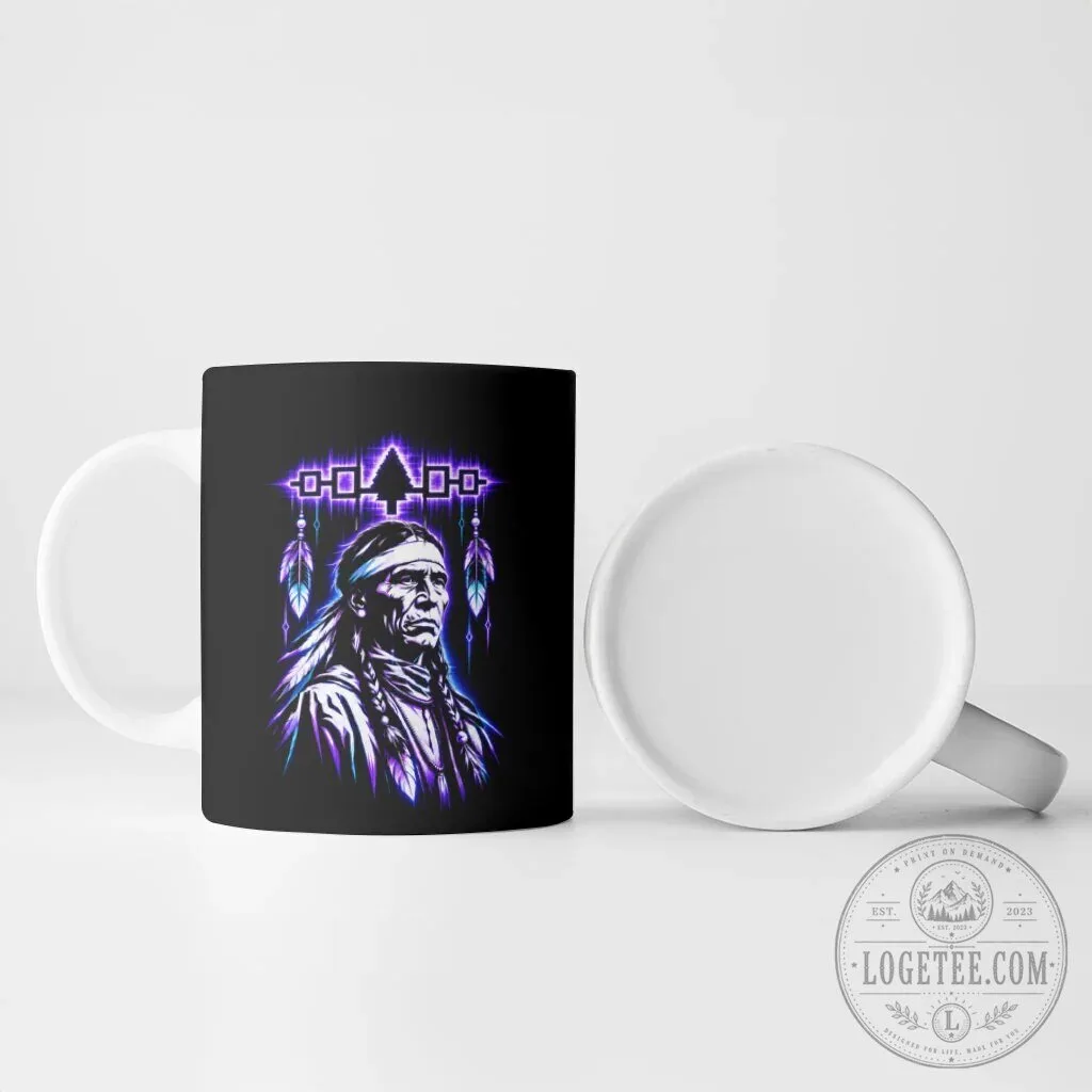 Iroquois Native American Warrior Spiritual Tribal Art Mug 10 Iroquois Native American Warrior Spiritual Tribal Art Mug