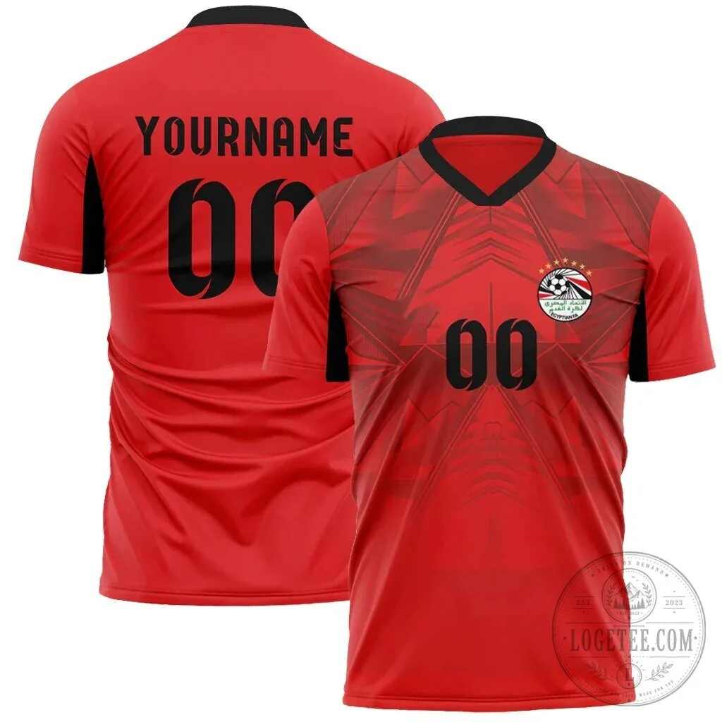 Egypt National Football Team World Cup 2026 Custom Name and Number Football Jersey