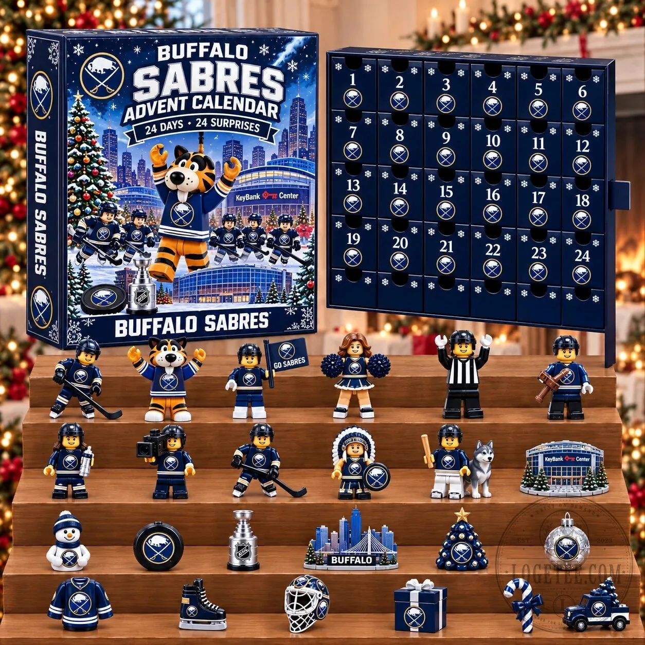 Buffalo Sabres 24-Day Game Day Surprise Countdown Advent Calendar 1 Buffalo Sabres 24-Day Game Day Surprise Countdown Advent Calendar