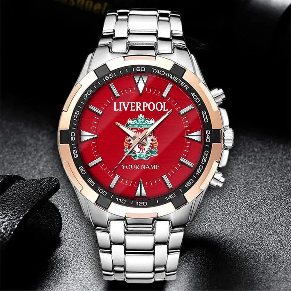 Liverpool Football Club Personalized Stainless Steel Quartz Watch