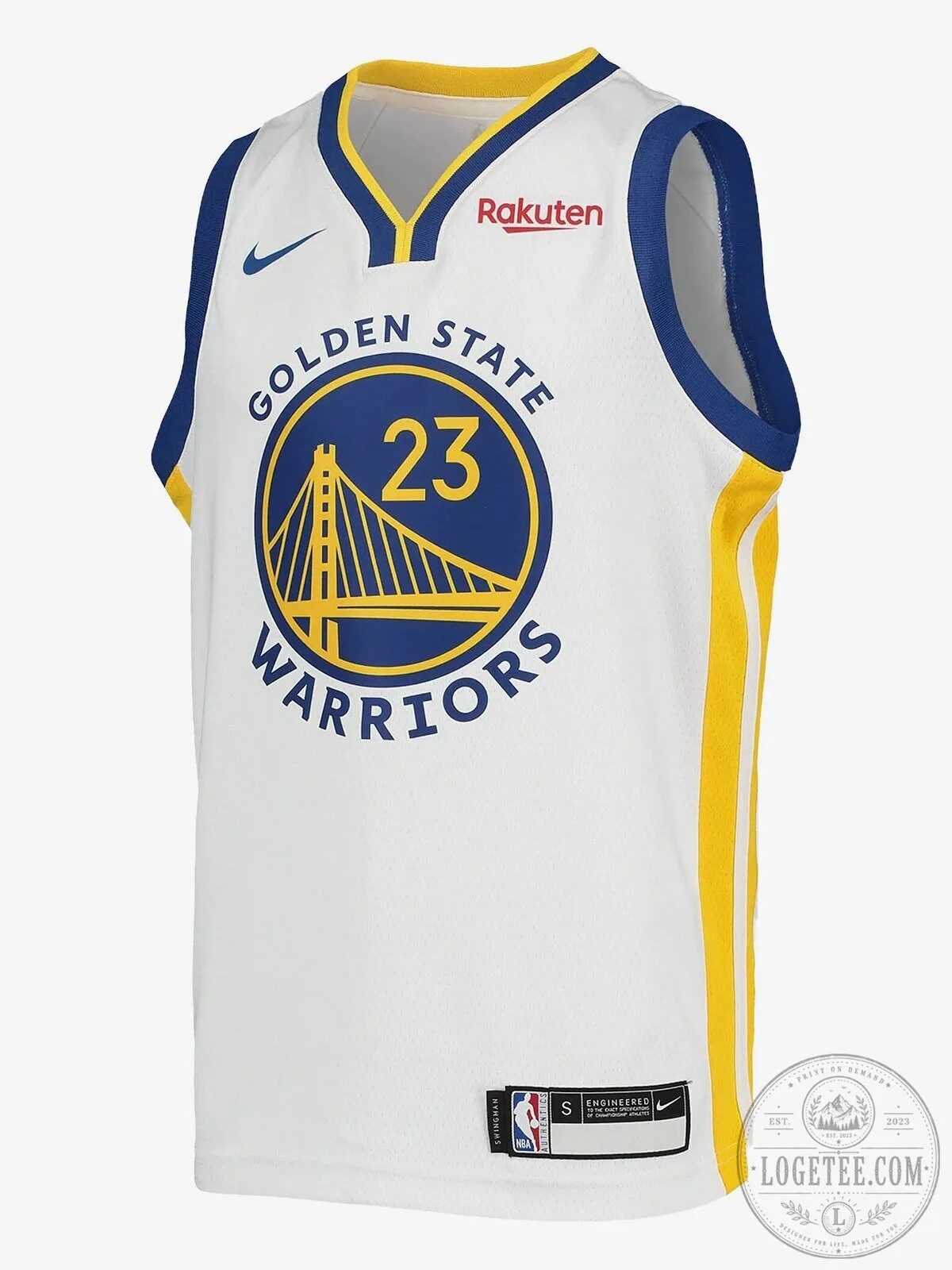 Golden State Warriors Draymond Green Number 23 Association Edition Basketball Jersey