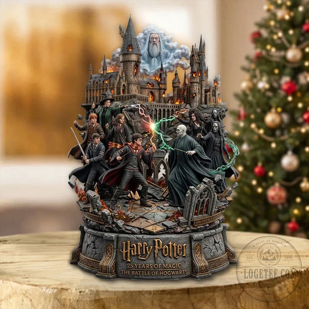 Harry Potter 25 Years of Magic The Battle of Hogwarts Collectible Figurine