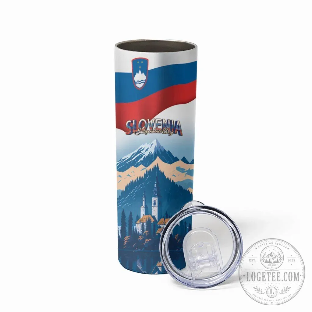 Slovenia Independence Day Lake Bled Julian Alps Landscape Tumbler 10 Slovenia Independence Day Lake Bled Julian Alps Landscape Tumbler
