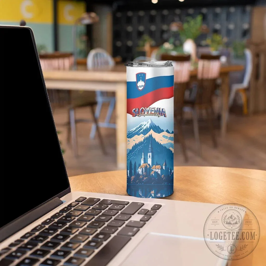 Slovenia Independence Day Lake Bled Julian Alps Landscape Tumbler 13 Slovenia Independence Day Lake Bled Julian Alps Landscape Tumbler