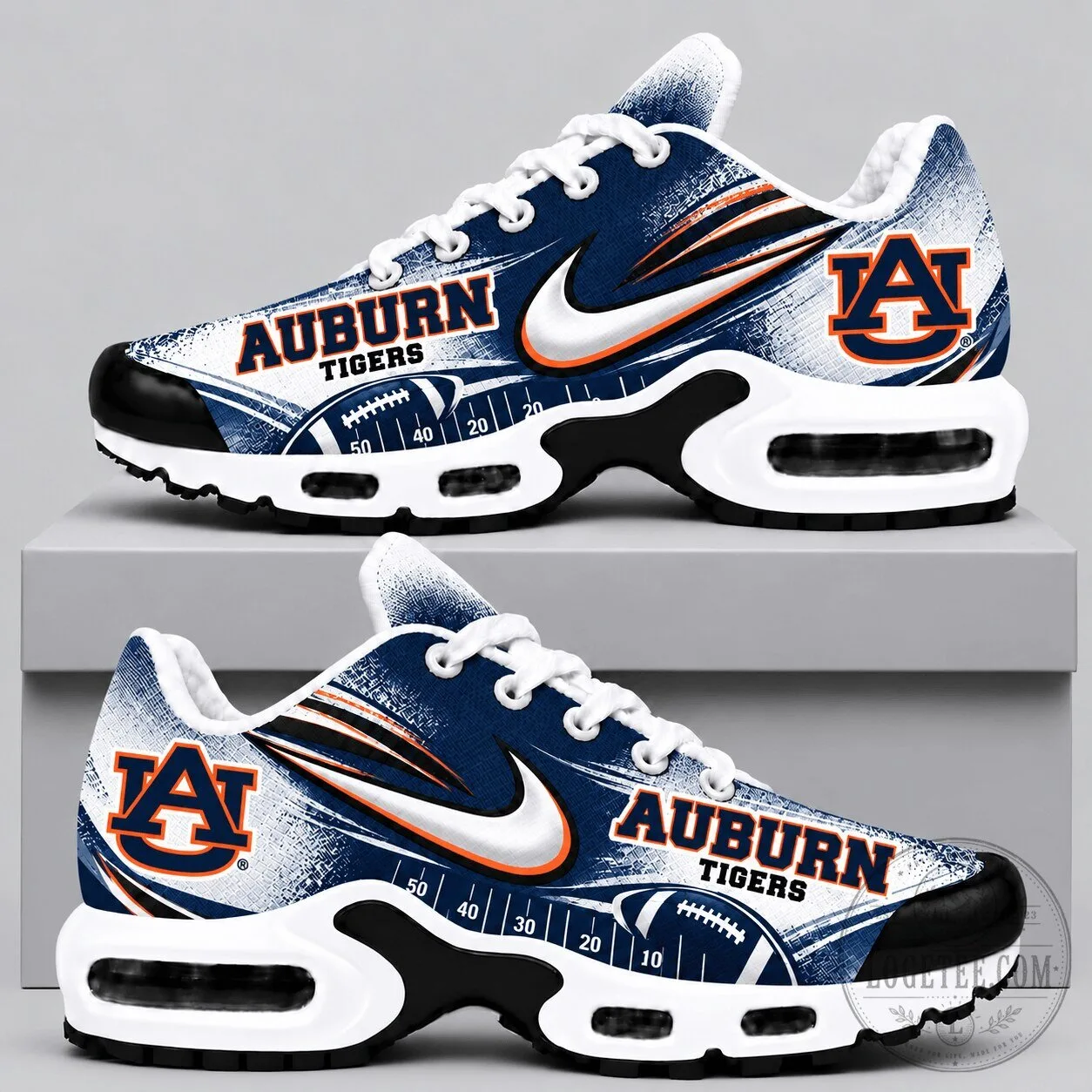 Auburn Tigers NCAA Football Team Game Day Fan Shoes 3 Auburn Tigers NCAA Football Team Game Day Fan Shoes